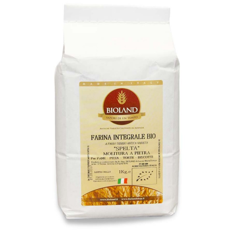 Farina Integrale Farro Spelta 1Kg