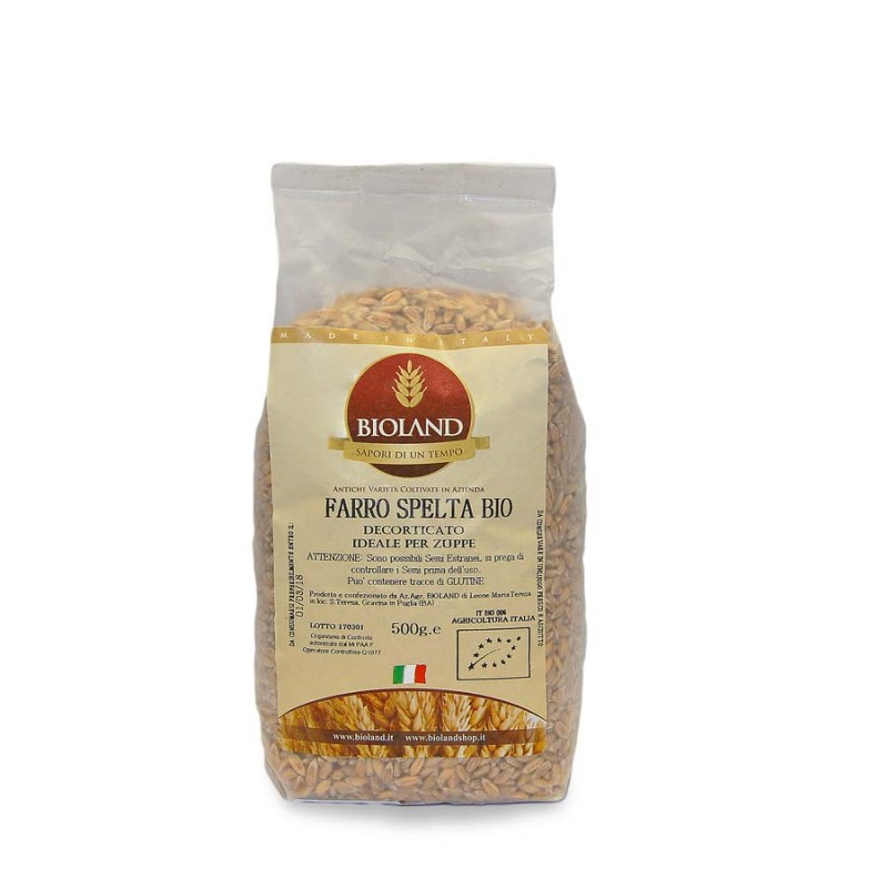 Farro Spelta Decorticato 25Kg - 4 pz
