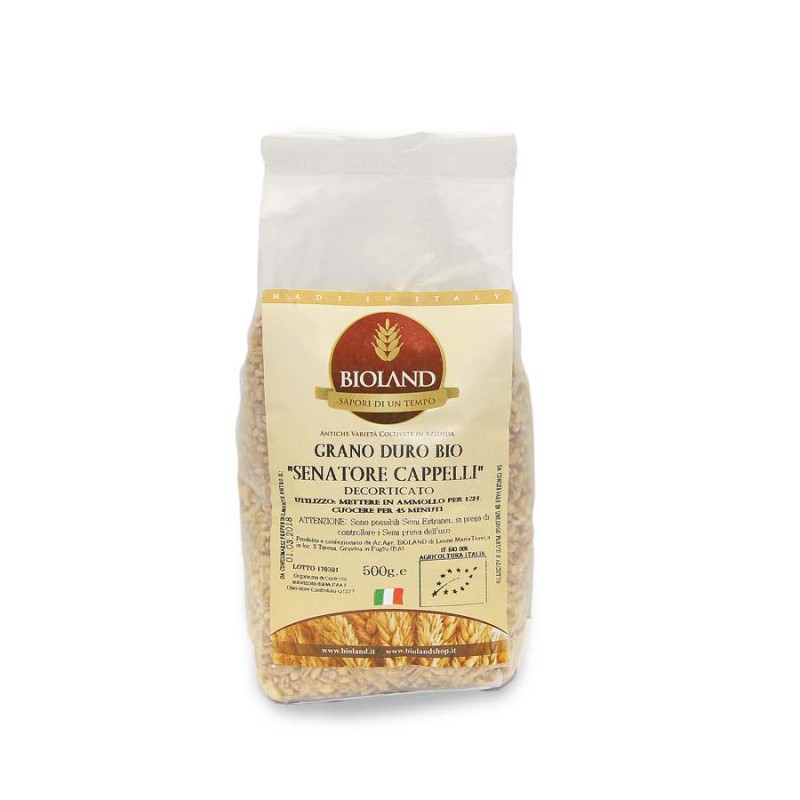 Grano Duro Senatore Cappelli da Granella 5Kg - 4 pz
