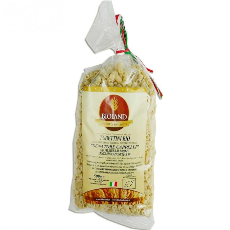 Tubettini - Pasta Senatore Cappelli  Trafilata al Bronzo 500g