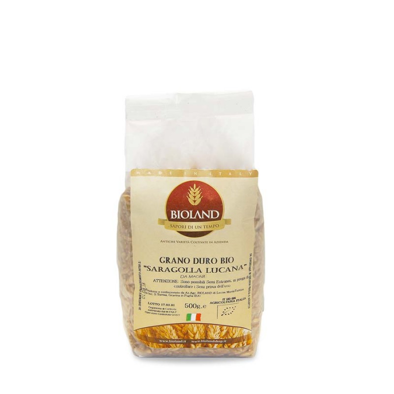 Grano Duro Saragolla Lucana (Khorasan) da Granella 5Kg - 4 pz